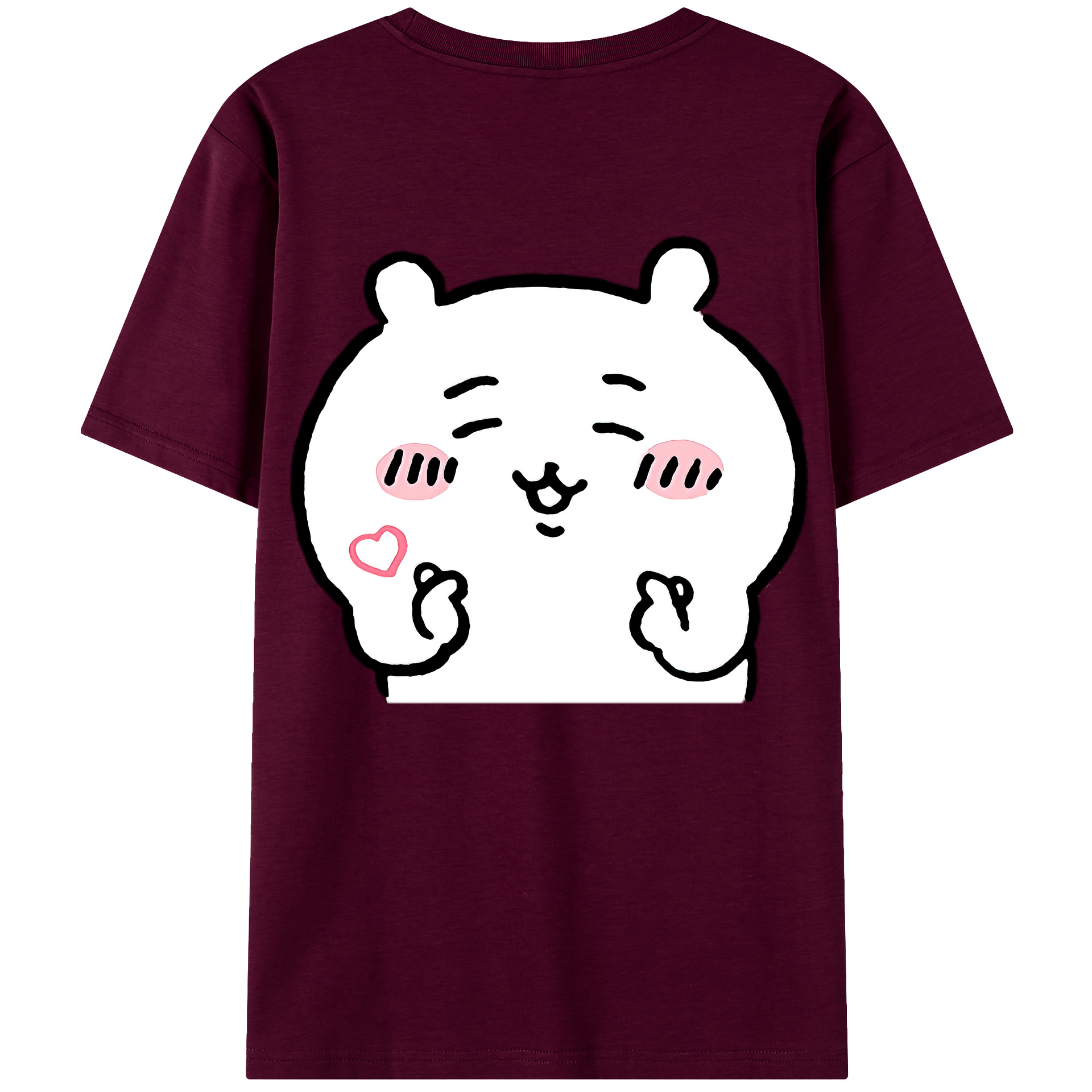 （画像用） ちいかわ ちいかわ Chii-kawa chiikawa レディース半袖Tシャツ(バックプリント)